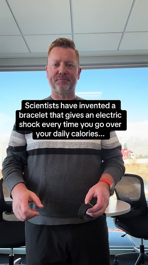 Electric Shock Bracelet for Calorie Control