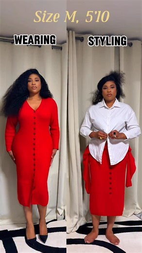 Adetoun Olagunju -Fashion | Styling on Instagram: "Follow me for more styling tips!!! . . Comment ‘Red’ to shop this outfit. . . #workwearinspo #officeoutfit #officeinspo #corporateoutfit #workdress #classicstyle #classicoutfit #workoutfit #styleinspiration #outfitoftheday #workwear #corporatewear styling #skirt #modeststyle #modestfashion #casualstyle #springstyle #wedding #asoebi #nollywood #ootd #meshskirt #stylingskirts #reel #grwm #dinnerdate Spring fashion summer dinner brunch outfits Pint