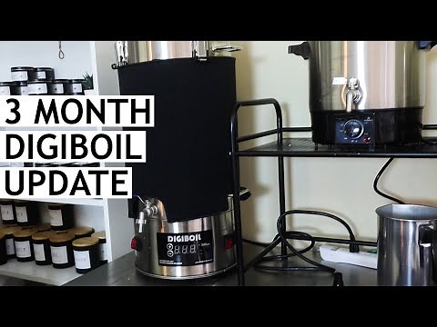 UPDATED Review Of The Digiboil For Candle Making (3 Months Later) Do I Still Like It? + New Melter!