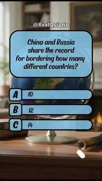 10 Tricky Geography Questions: World Borders Edition 2025 #trivia #quiz
