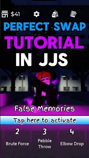 How To Perfect Swap In JJS #jujutsushenanigans #roblox #foryou