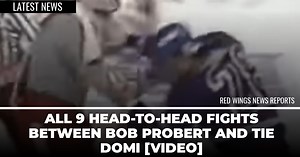 All 9 head-to-head fights between Bob Probert and Tie Domi [Video]