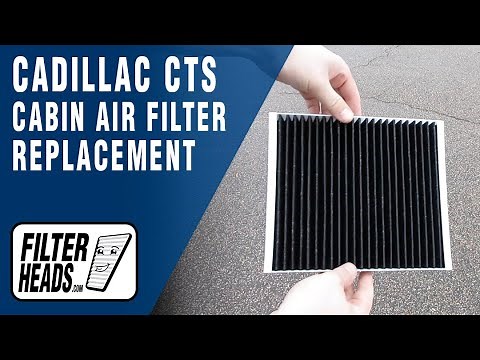 How to Replace Cabin Air Filter 2019 Cadillac CTS | AQ1223C