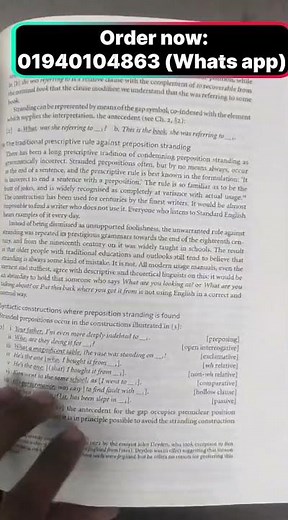 Cambridge Grammar of the English Language | Complete Study Guide #cambridgeenglish #shorts