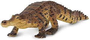 Safari Ltd. Sarcosuchus Ancient Crocodile Figurine - Detailed 10" Plastic Model Figure - Fun Educational Play Toy for Boys, Girls & Kids Ages 3+