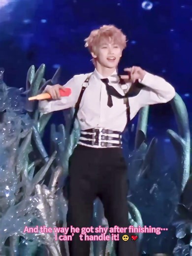 He looked so shy after dancing—it was just perfect! 💖#ziyu #梓渝 #shorts #shortsvideo#seame.ai