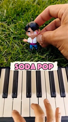 SODA POP PIANO DEMON HUNTERS FIGURES SAJA BOYS #Shorts