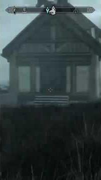 you can even build houses in Skyrim this game has everything #skyrim #shorts #xbox #gaming