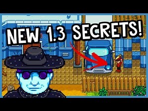 All NEW 1.3 Secrets Revealed! - *SECRET NOTES & RARE ITEMS!* - Stardew Valley 1.3 Content