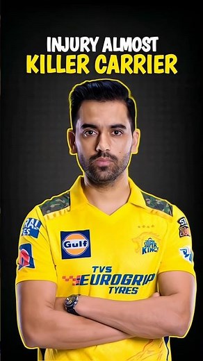end of deepak chahar ? #shortsfeed #cricket #ipl