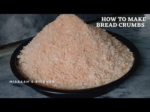 How to Make Bread crumbs at Home | simple and easy bread crumbs recipe by Misbaah's Kitchen |