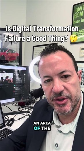 Is ERP, AI, and Digital Transformation Failure a Good Thing?