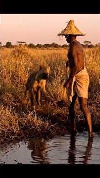 Mosi the Farmer vs a slithering green tree python on the African Savanna