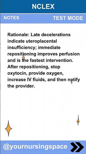 NCLEX 2025 quick quiz ⬇️