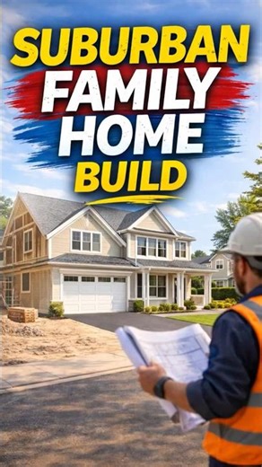 Suburban Family Home Construction — Step by Step House Build