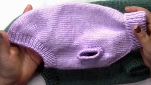 DIY Suéter para mascotas tejido a dos agujas - Patrones gratis 🧵