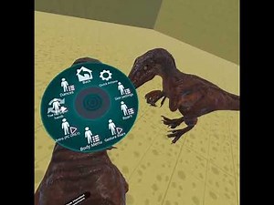Showing off all the dinosaur avatars on VR chat. Please like and subscribe.