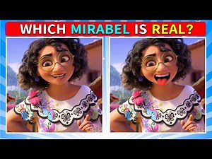 Guess the Real Encanto Disney Character!! Guess The Real Disney Encanto | Disney Quiz puzzles!