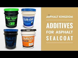 Why Additives for Asphalt Sealcoat is a Great Business Investment