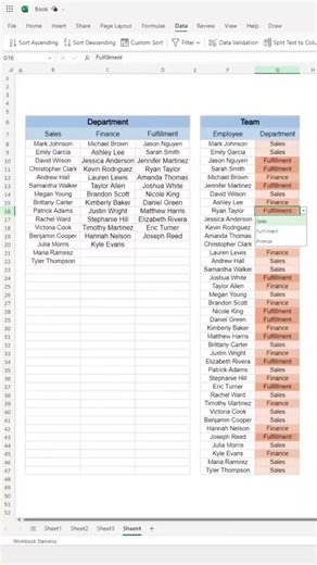 How To Create a Team Tracker in Excel, | Timelinesuit