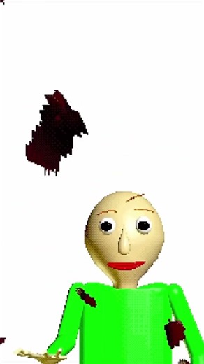 Baldi is so angry 😡 #baldishortanimation