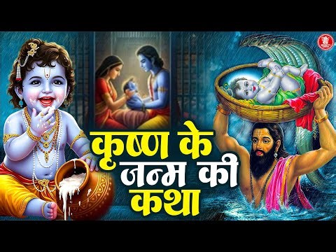 श्री कृष्ण जन्म | Shree Krishna Janam | Janmashtami katha | Bal krishna Leela | Hindi Kahani