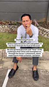 The Refining Process Before hopia becomes soft and golden, it has to go through the heat of the oven. We also go through trials and “heat” in life challenges that refine and strengthen us. Through the Savior’s atonement, those experiences make us better, not bitter. #hopia #refine #lds #thechurchofjesuschristoflatterdaysaints #trials #process | Honeybreezen Lanticse