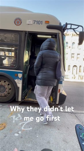 Why they didn’t let me go first ..