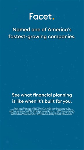 Tired of boring financial plans? Get one you'll actually use🔥 We're growing for a reason. #FacetAd | Facet