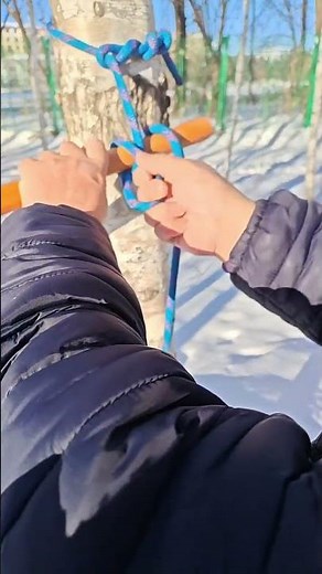 Drag knots are a very practical technique for dragging heavy objects.