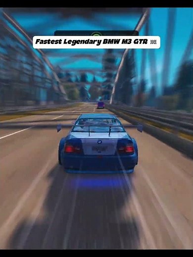 Fastest Legendary BMW M3 GTR 🏁 | Smoothest Ride Ever in NFS Most Wanted 2005 #nfsmostwanted #nfsmw