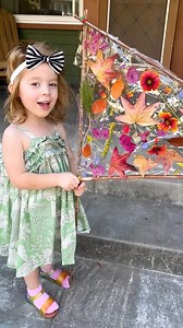 2.7M views · 10K reactions | Nature Flag Toddler Activity! Simple family activity to get you outside this autumn! #momlife #kidsactivities #toddler #familytime #outdoors | Jeff & Lauren | Facebook