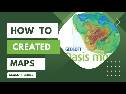 Geosoft Oasis Montaj - How to Created Maps in Geosoft