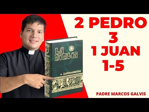 LECTURA DE BIBLIA: HOY Viernes 28 Agosto 2026 - 2 Pedro 📖 - con el Padre Marcos Galvis
