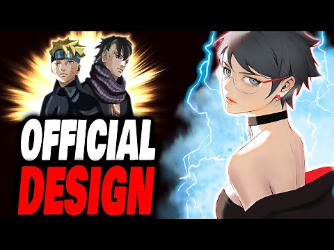 Teen Sarada's OFFICIAL Time Skip Design & Boruto REBRANDING!