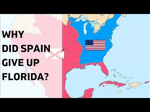 Why did Spain give up Florida?