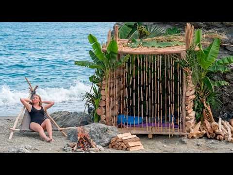 3 Days of Primitive Living: Constructing a Beach Shelter
