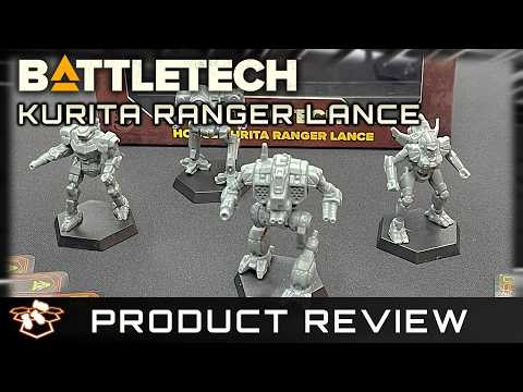 BattleTech Ranger Lance - Review | House Kurita | Force Pack Unboxing