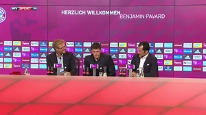 ''Servus, ich bin Benjamin'' - Pavard stellt sich beim FC Bayern vor