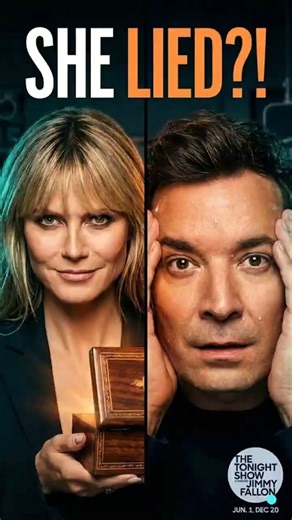 Did Heidi Klum fool Jimmy Fallon? 🤣 #fallontonight