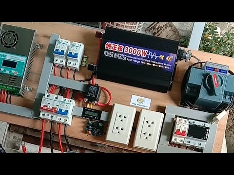 DIY 3kw Pure Off Grid Solar set up