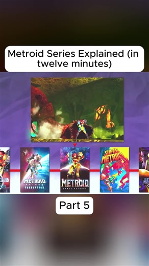 Metroid Series Explained (in twelve minutes)#story #metroid #twelve #game #animationmeme