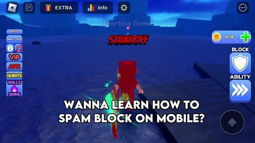 How to spam block on mobile #tutorial#imdraggy #bladeball #roblox#makethisviral#follow @✮⋆˙Skelly ✮⋆˙