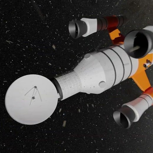 Laser vs Missile Space Battle | Blockade Runner