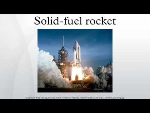 Solid-fuel rocket