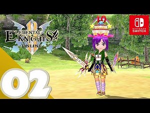 Elemental Knights R [MMORPG] [Switch] - Gameplay Walkthrough Part 2 Chapter 1 - No Commentary