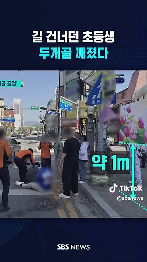 길 건너던 초등생 두개골 깨졌다 #현수막 #선거 #초등학생 #사망