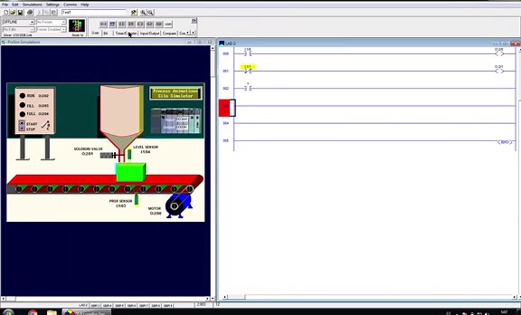Tutorial de programacion basica con Logixpro en Silo Simulator
