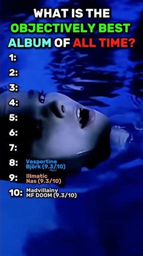 Top 10 objectively BEST albums of all time