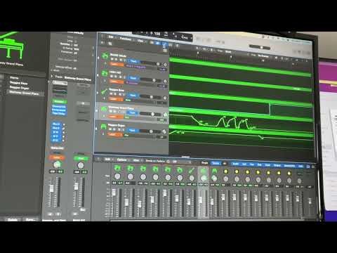 Logic Pro automate mix